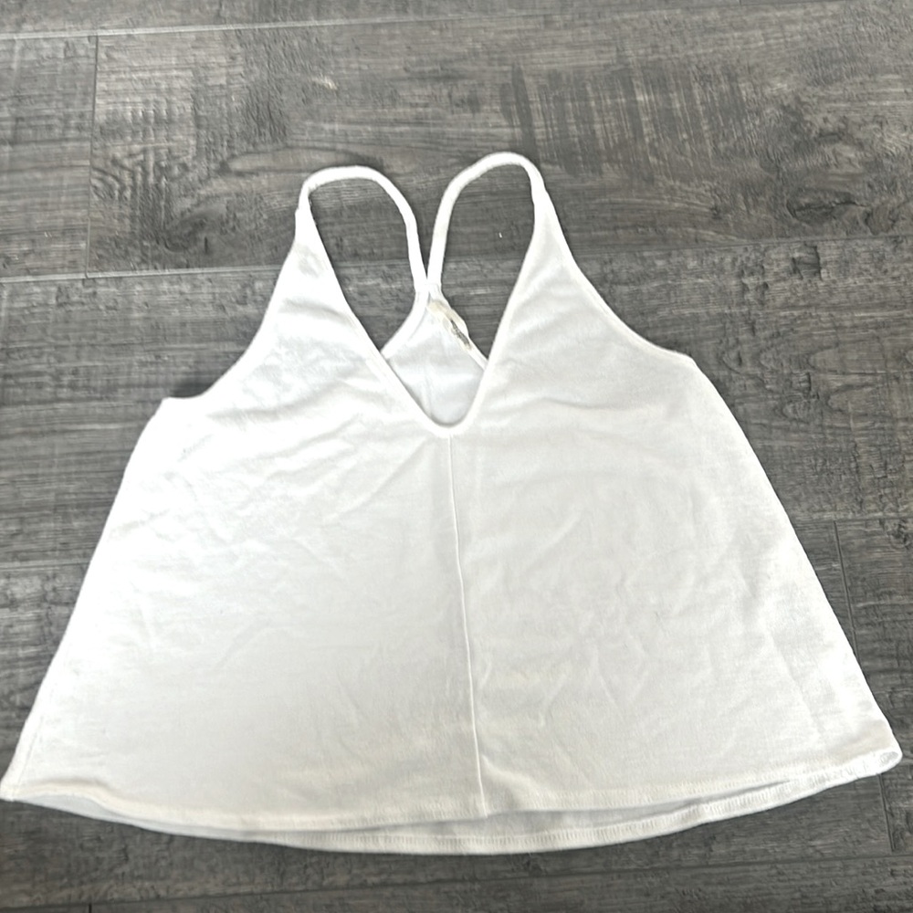 Wilfred Free White Jersey Tank